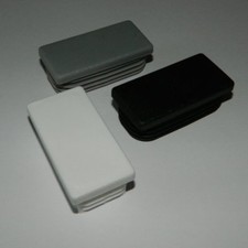 Lamellenstopfen rechteckig farbig Rohrstopfen  - Rechteckstopfen -  Endkappen 