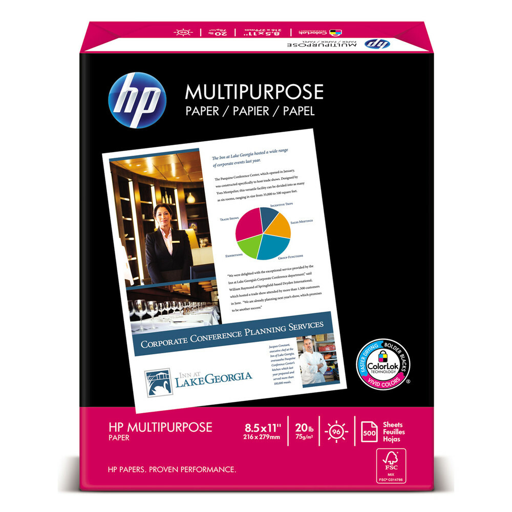 hp printer paper multipurpose