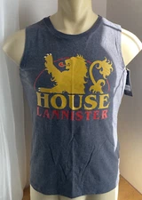2019 HBO Game of Thrones House Lannister Medium Sleveless Tank Top NWT