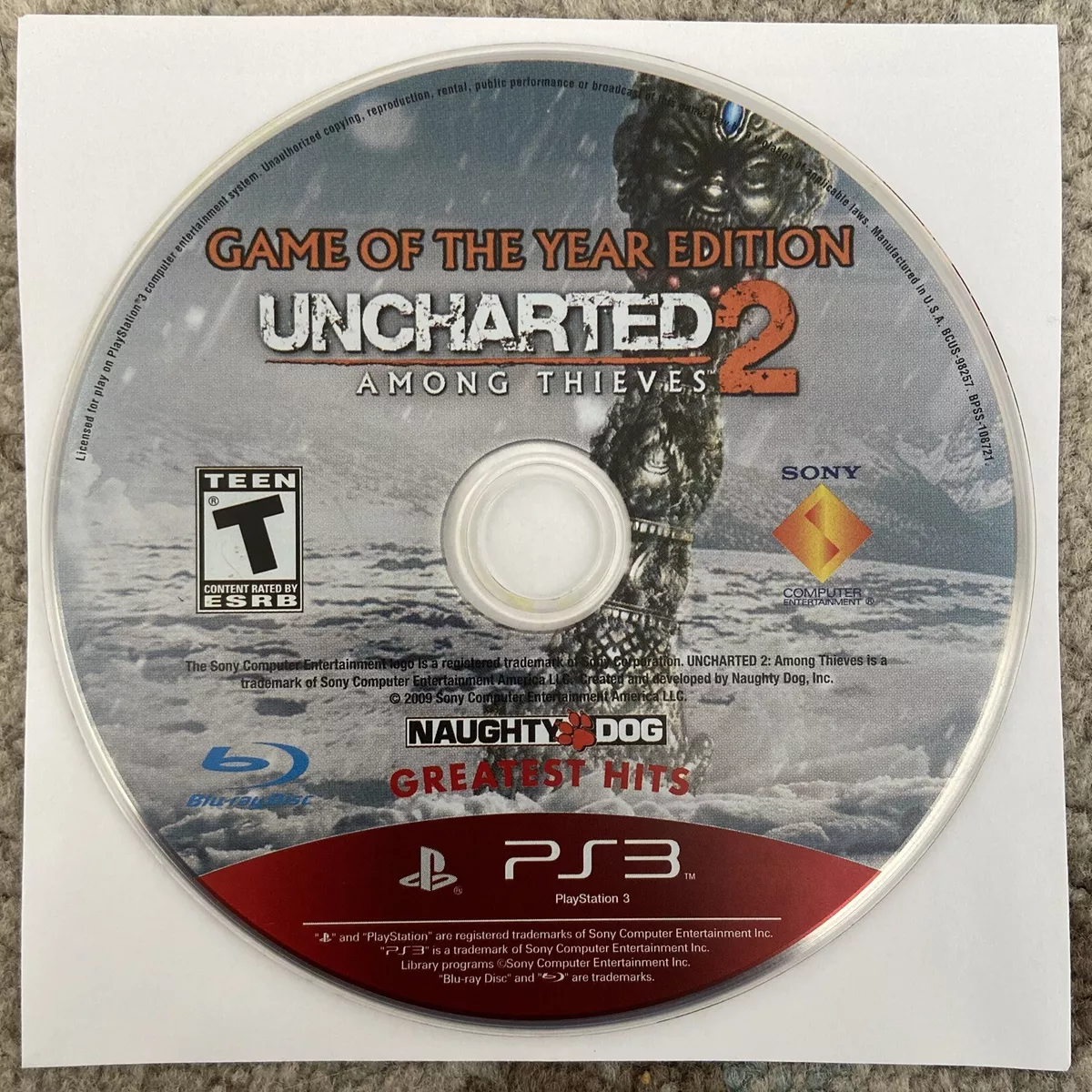 Uncharted 2: Among Thieves - Playstation 3