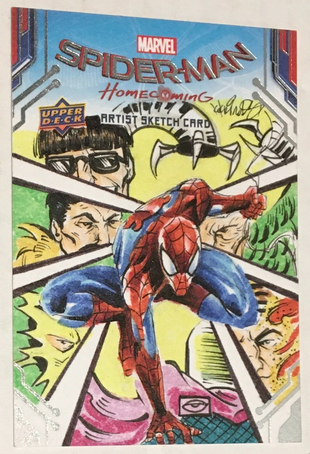 Achilleas Kokkinakis Marvel 2022 Masterpieces Sketch trading card — raw and PSA graded price guide