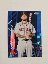 2020 Topps Update Chrome Sapphire Alex Verdugo Base #U-33 Boston Red Sox