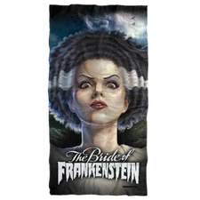 Universal Monsters Beach Towel 30"x60" The Bride Head Microfiber