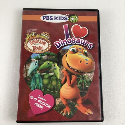 PBS Kids Dinosaur Train I Love Dinosaurs DVD 4 Episodes Cards Games Henson 2013