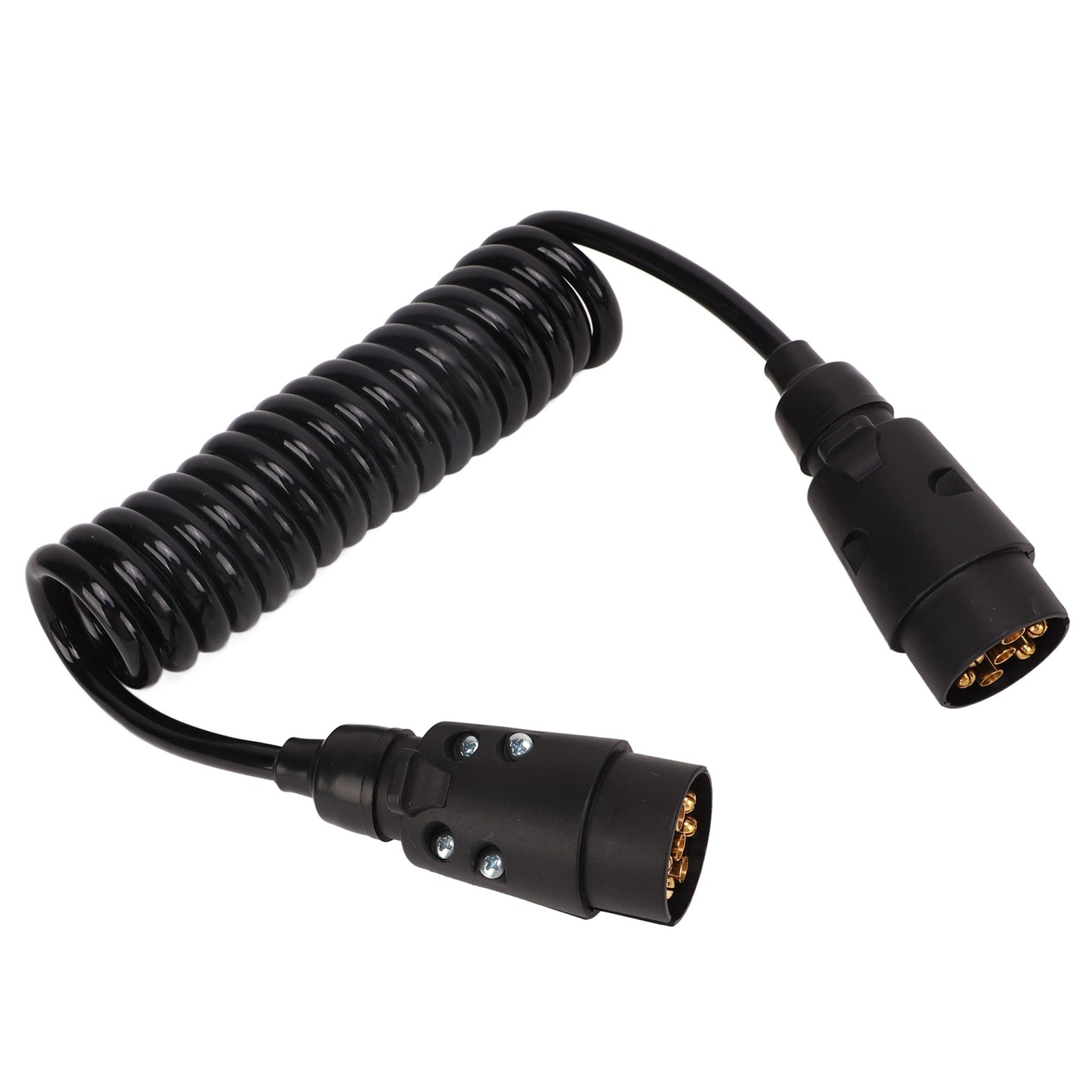 2m Trailer Light Board Extension Cable 7Pin Plug Socket Adapter for