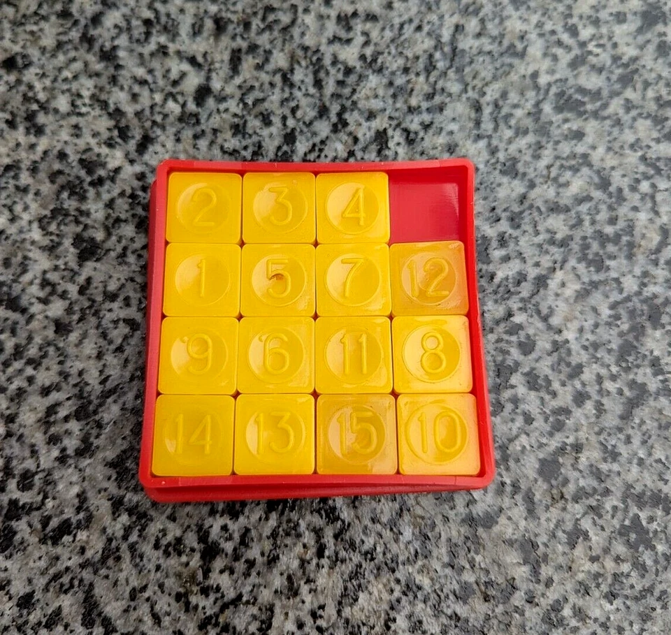 Vintage Logic Puzzle 15 Tags. Soviet Puzzle USSR Logic Game Ukrainian Sellers - Image 4 of 4