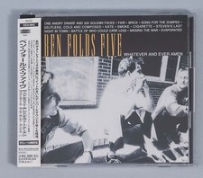 Ben Folds Five Whatever and Ever Amen Japan CD 1997 Obi Epic ESCA-6642 1st. LTD