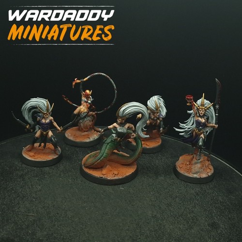 Pro Painted Warhammer AoS Warcry Daughters Of Khaine Warband Games Workshop 40k - Picture 2 of 6