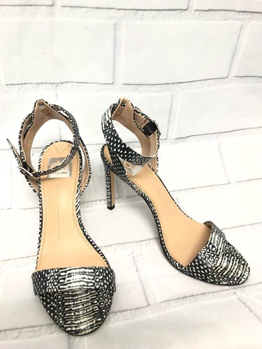 Dolce Vita Black White Snakeskin 