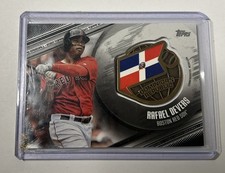 2020 Rafael Devers Topps Global Game Medallions Black 46/149 Dominican Republic