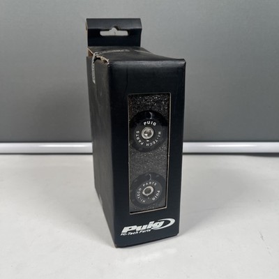 PUIG Hi-Tech Bar Ends - Motorcycle Street Bike Dirt Bike 6222N 561-06222BK NEW!