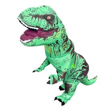 Inflatable T-rex Costume Adult Dinosaur Full Body Halloween Cosplay Party Outfit
