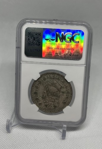1962 Mo Mexico Silver Peso - NGC Graded Genuine - Picture 2 of 2