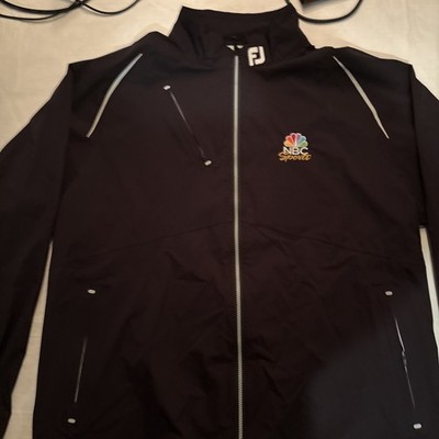 FootJoy DryJoys Select LS Rain Jacket Mens L Black EUC