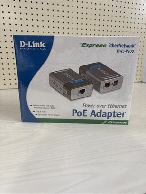 D-Link PoE Adapter DWL-P200 NEW IN BOX