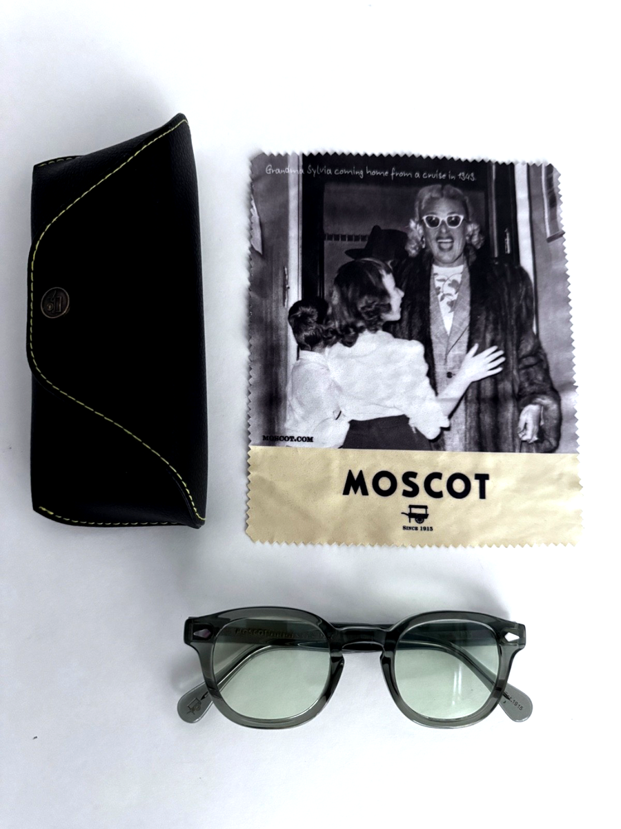 Moscot Lemtosh Sage Sunglasses Moscot Lemtosh 46 Sage Green