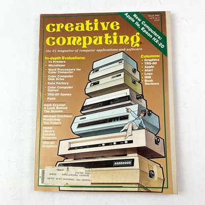 Creative Computing Magazine March 1983 Vol 9 No 3 Apple Epson HX-20