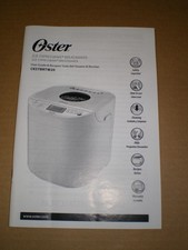 Oster 2LB ExpressBake Breadmaker User Guide a...