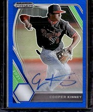 2021 Panini Prizm /99 #PDP34 Cooper Kinney Base Autographs Blue Prizm
