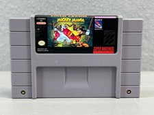 Mickey Mania Mickey Mouse Super Nintendo SNES - Cartridge Only Tested Working 