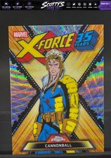 Marketplace image: 2026 Topps Chrome Marvel Cannonball X-Force 35th Anniversary SuperFractor #XF-04
