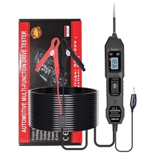 Power Circuit Probe Tester,6-24V DC Circuit Tester Automotive,Test Black