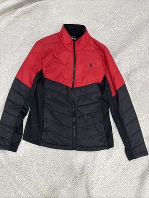 Spyder Men s Insulator Jacket Red Size Medium Puffer