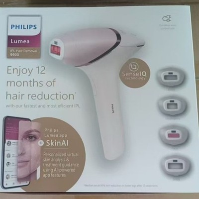 Für Philips Lumea IPL 9900 BRI958/00 Haarentferner SkinAI kabellos Gesicht Körpe
