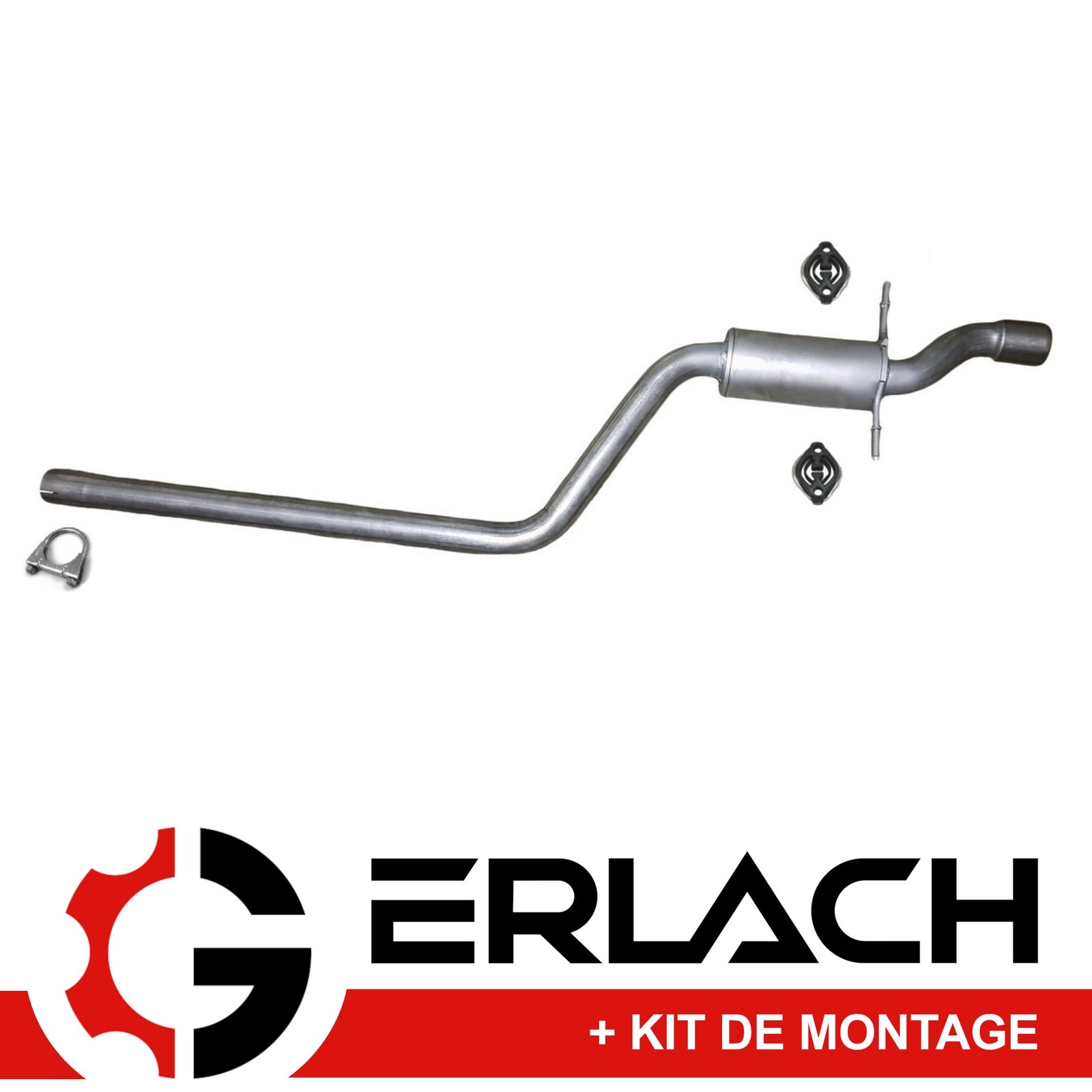 Silencieux arrière Mini R56 Cooper D réduction bruit et vibrations
