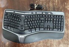 Microsoft Natural Ergonomic Keyboard 4000 V1.0 Model 1048 Wired Works Tested