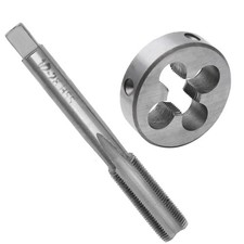 1/2" -28 UNEF Gunsmithing Right Hand Tap and Die Set HSS 1/2" x 28 22LR 223...