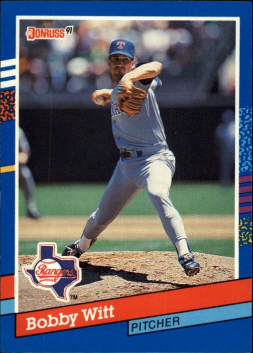 1991 Donruss #249 Bobby Witt - BB