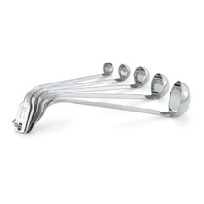 Vollrath 5-Piece Stainless Steel Measuring Ladle Set Small, Silver