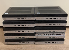 HP EliteDesk 800 G3 Mini PC Intel Core i5-7500 3.3GHz PARTS ONLY -Lot 10