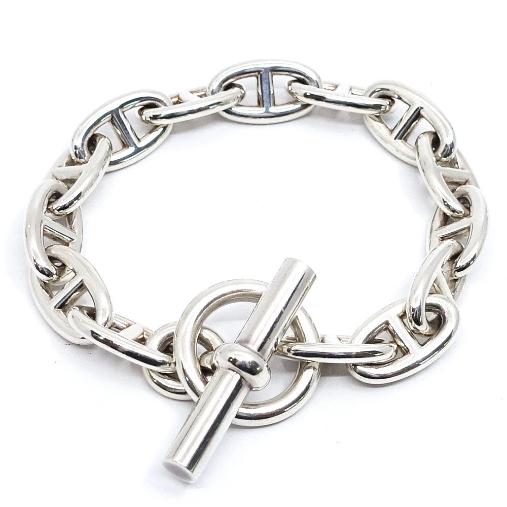 HERMÈS Bracciale HERMES Chaine d'AncreGM 14Link 925 P0037450