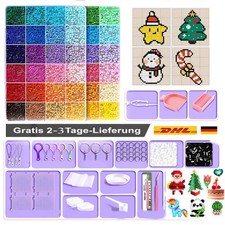 24000 Bügelperlen Set 48 Farben 2.6 mm DIY S...