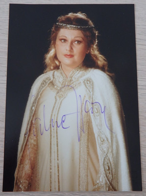Autogramm der deutschen Opernsängerin Sabine Hass (123312)