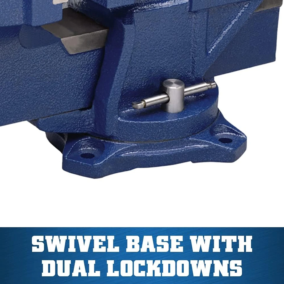 General Purpose Bench Vise, 4" Jaw Width, 3" Max Jaw Opening, 2-1/4" Throat (111 - Image 4 of 4
