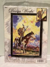 Design Works #2927 “Native American Sunset” Counted Cross Stitch Kit