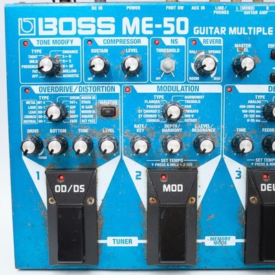 BOSS ME-50 Guitar Multiple Effects Pedal Processor Guitar Effect