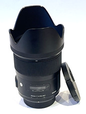 Sigma 35mm f1.4 Art Lens + Hood + Warranty - Nikon Fit - Excellent Condition