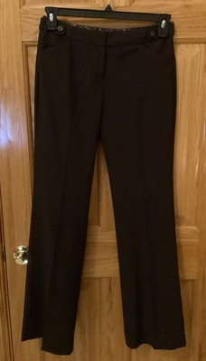 Express Women s Size 0 Brown Editor 4-Pocket Wide Leg Dress Pants CW1-862L