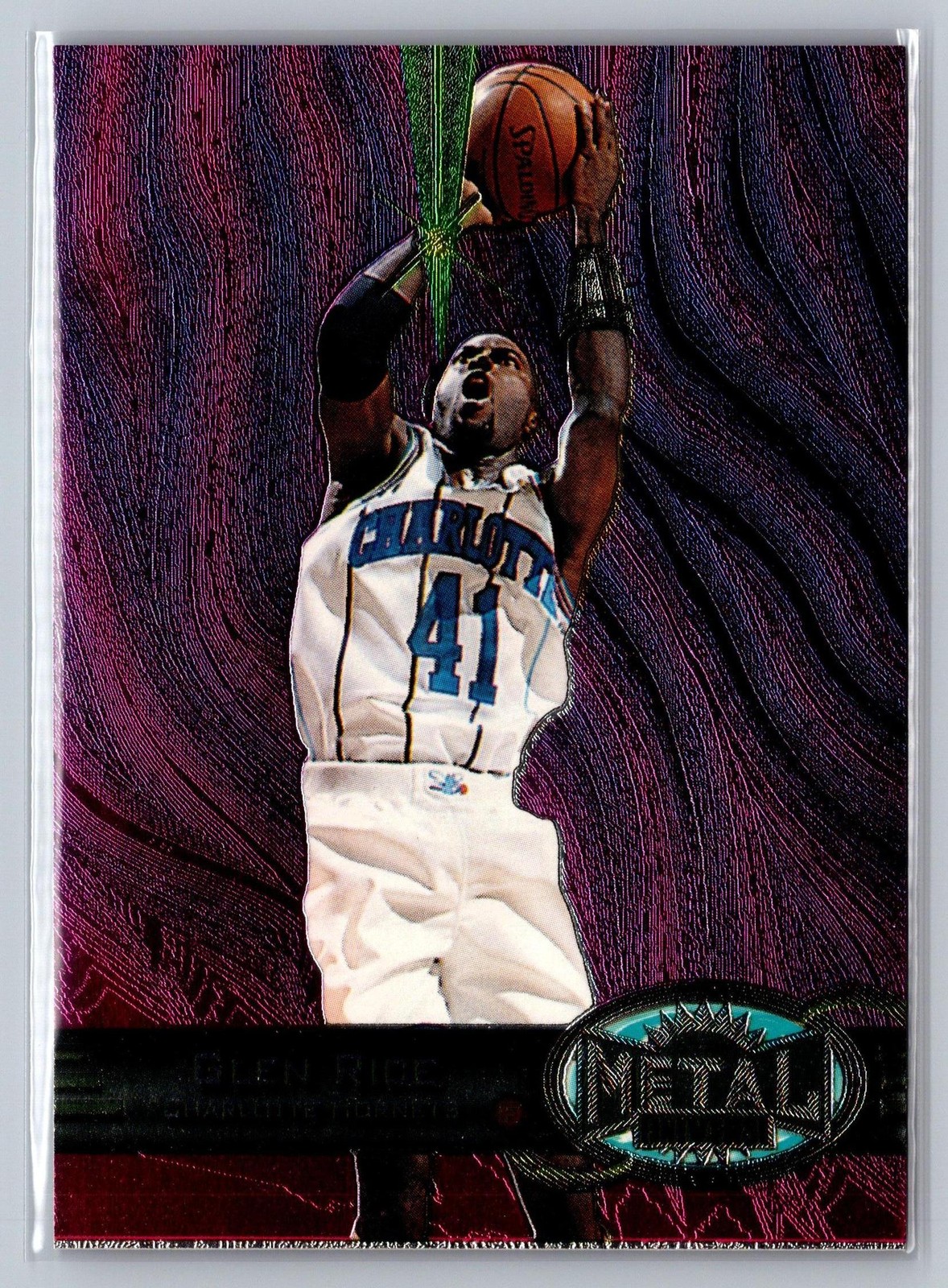 1997-98 Metal Universe #35 Glen Rice
