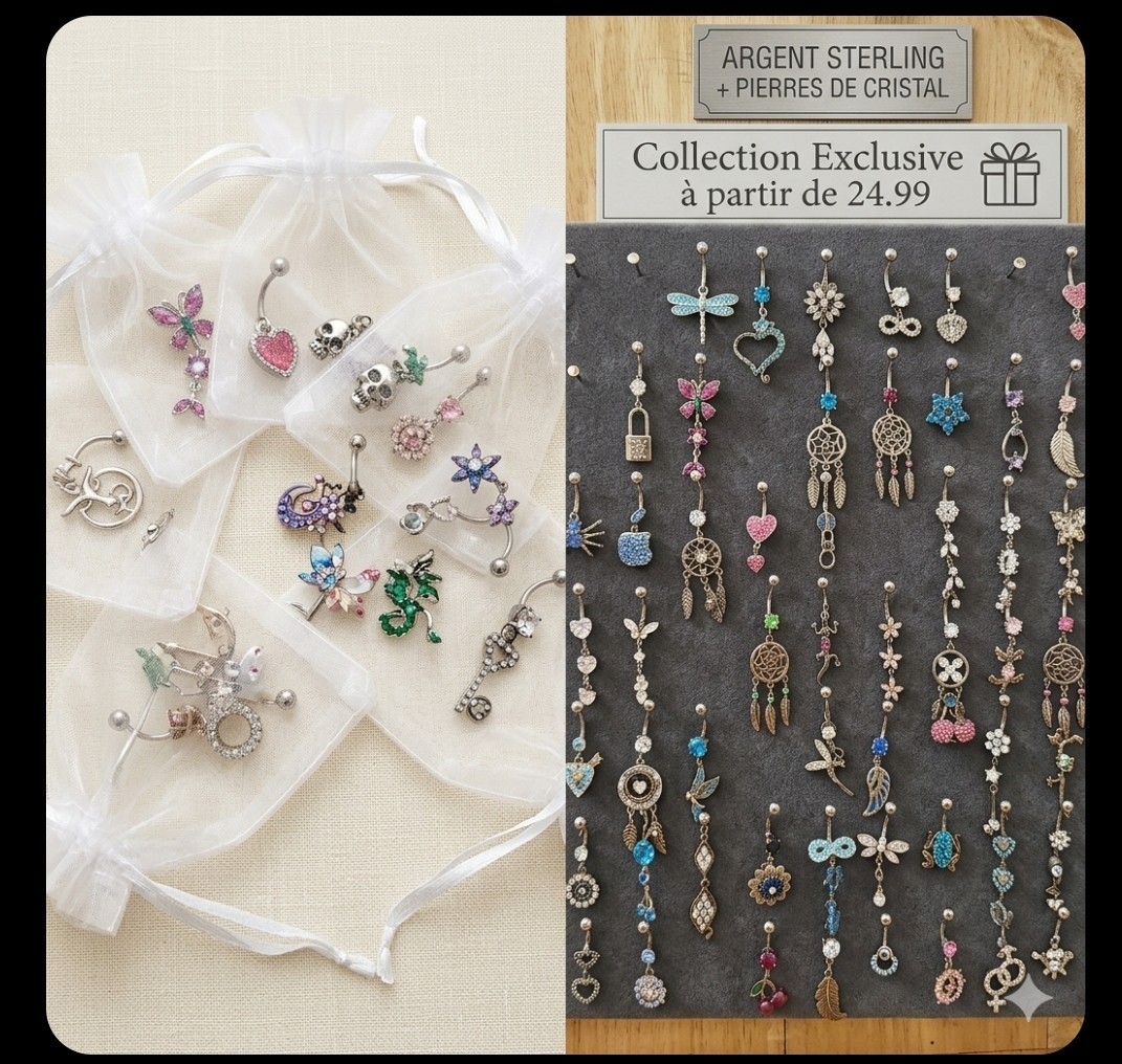 Piercings argent helix tragus cartilage anneau stud nez bijoux corps