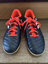 Adidas Copaletto Hallenschuhe – Schwarz/Orange – Gr.38 2/3– Schulsport