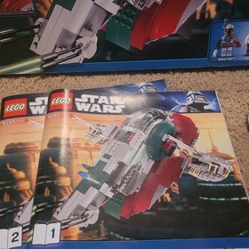 LEGO Star Wars: Slave I (8097) Complete with box, instructions, Mini Figures