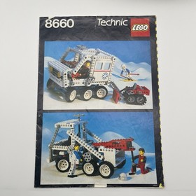 LEGO Technic Action Set Arctic Rescue Unit 8660 W/ Box & Manual No Minifigures
