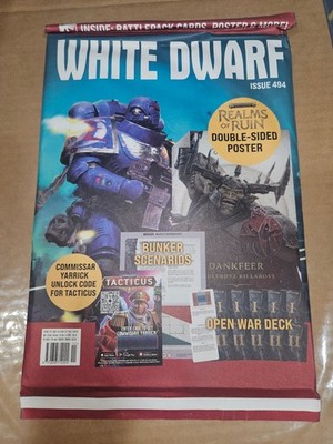 White Dwarf #494 Games Workshop November 2023 Warhammer Magazine