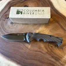 RARE/DISCONTINUED CRKT Tiny Tighe Breaker 1096K Assisted Pocket Knife Read Descr