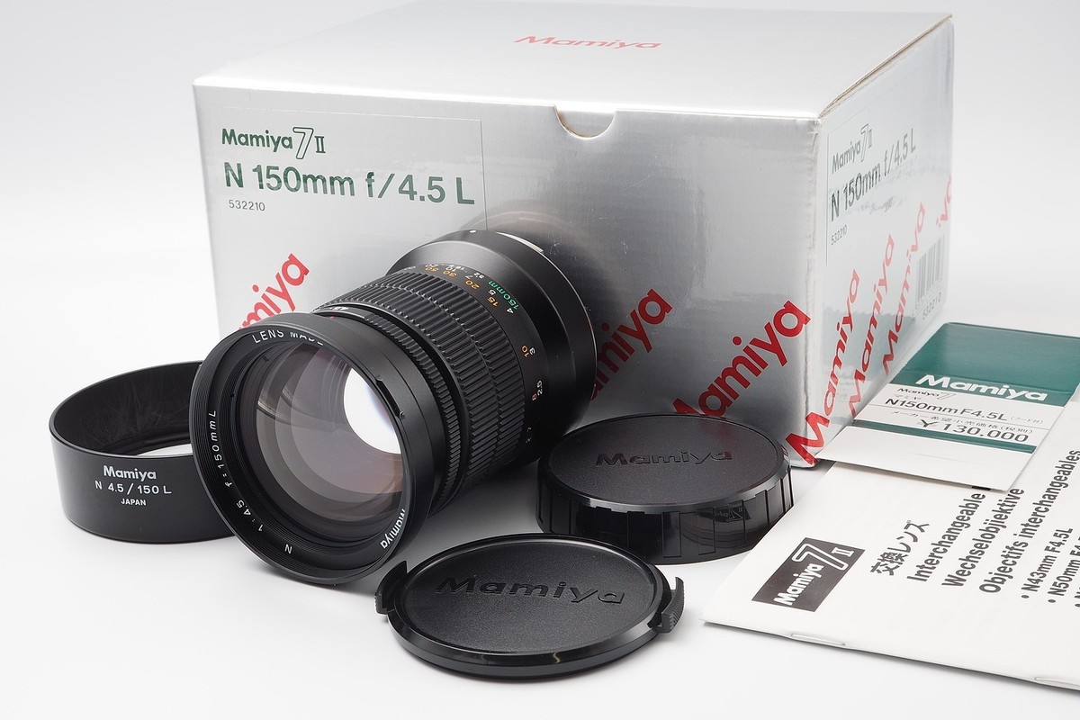 Mamiya 7Ⅱ N 150mm F4.5 L Lens with Hood for Mamiya 7 7II